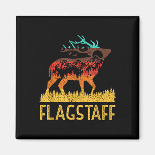 Flagstaff - liefde natuur vintage wandelen 70s 80s magneet
