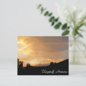 Flagstaff Sunset Briefkaart (Staand voorkant)