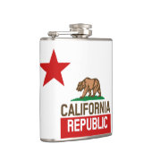 Flagster van de REPUBLIEK KLIFORNIË Heupfles (Rechts)