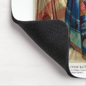 Flagunes nr.6 van de burgeroorlog muismat (Hoek)