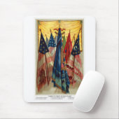 Flagunes nr.6 van de burgeroorlog muismat (Met muis)