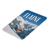 Flaine Skigebied Magneet (Linkerzijde)