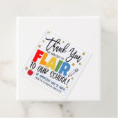 Flair Pen Gift Label (In situ)