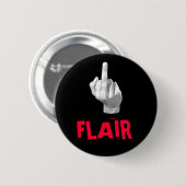FLAIR~! RONDE BUTTON 5,7 CM (Voorkant /achterkant)