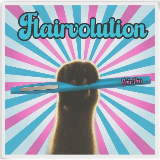Flairvolution – De revolutionaire leerkracht van S Sticker (Voorkant)