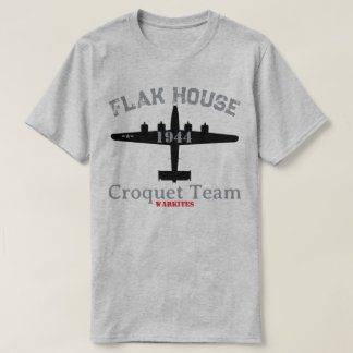 Flak House Croquet Team B-24 T-shirt