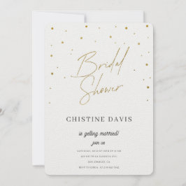 Flakes & Forever Bridal Shower Kaart