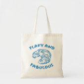 Flaky en fantastische Franse croissant, elke kleur Tote Bag (Voorkant)