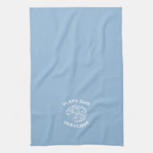 Flaky en fantastische Franse croissant Theedoek (Verticaal)