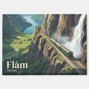 Flåm-spoorlijn Noorwegen Magneet