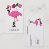 Flamazing Balloons Bus. Kaart Visitekaartje (Voorkant / Achterkant)