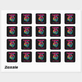 FLAMAZiNG - Classy & fabulous Vierkante Sticker (Vel)