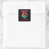FLAMAZiNG - Classy & fabulous Vierkante Sticker (Tas)