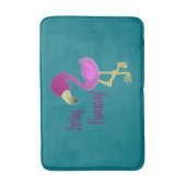 Flamazing Flamingo Badmat (Voorkant Verticaal)