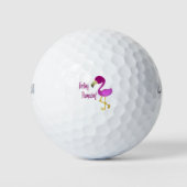Flamazing Flamingo Golfballen (Voorkant)