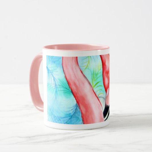 Flamazing Flamingo Mok (Voorkant links)