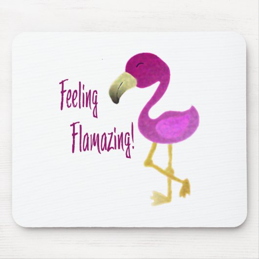 Flamazing Flamingo Muismat (Voorkant)