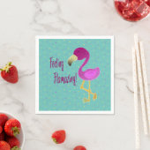 Flamazing Flamingo Napkins Servet (Insitu)