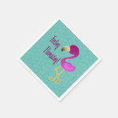 Flamazing Flamingo Napkins Servet (Hoek)