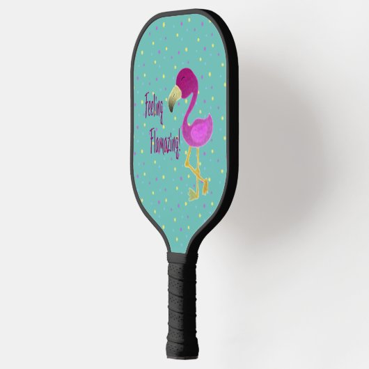 Flamazing Flamingo Pickleball Paddle (Links)