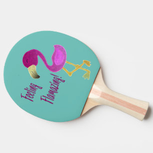 Flamazing Flamingo Tafeltennisbatje