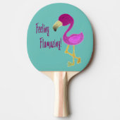 Flamazing Flamingo Tafeltennisbatje (Voorkant)
