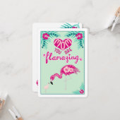 Flamazing Moederdag Kaart (Voorkant / Achterkant in situ)