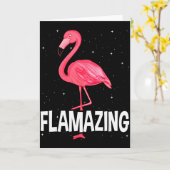 Flamazing Nk Flamingo Nieuwigheid Flamingo Liefheb Kaart (Gele Bloem)
