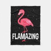 Flamazing Nk Flamingo Novelty Flamingo Lover Funny Fleece Deken (Voorkant)