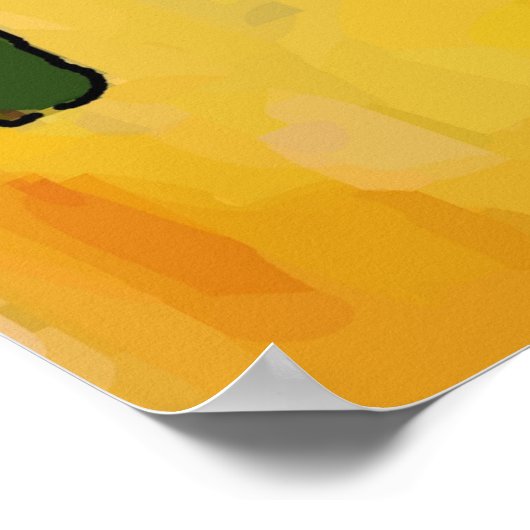 Flambeau bij Mardi Gras Parade Poster (Hoek)