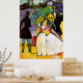 Flambeau bij Mardi Gras Parade Poster (Keuken)