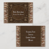 Flambeau Victoriaans  Visitekaartje (Voorkant / Achterkant)