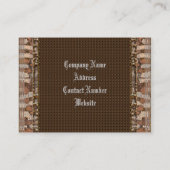 Flambeau Victoriaans  Visitekaartje (Achterkant)