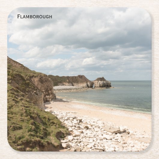 Flamborough Coast Kartonnen Onderzetters (Voorkant)