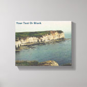 Flamborough Head Chalk Cliffs Canvas Afdruk (Voorkant)