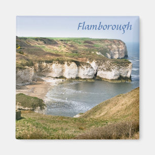 Flamborough in East Yorkshire souvenir foto Magneet