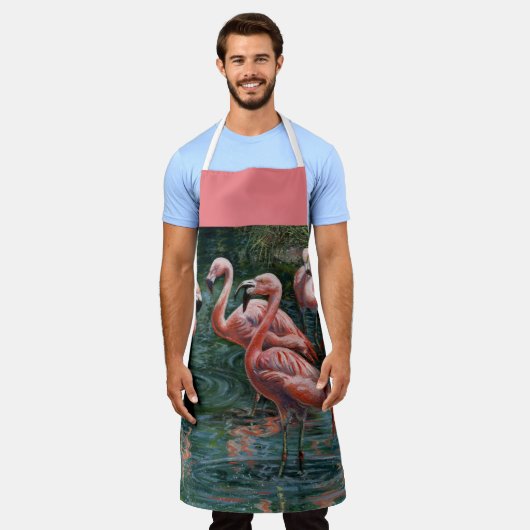 "Flamboyance" Apron Schort (Gedragen)
