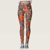 Flamboyant Petals Leggings (Voorkant)