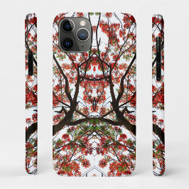 Flamboyant Royal Poinciana Abstract Case-Mate iPhone Case