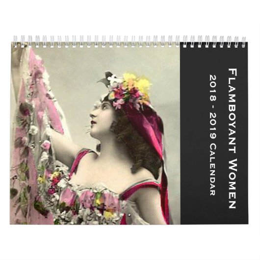 Flamboyant Women 2018 - 2019 Kalender (Hoes)