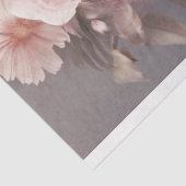 Flamboyante Flamingo Vogel- en Bloemenkunst Tissuepapier (Detail)