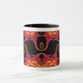 Flamboyante fractaal mok (Midden)