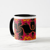 Flamboyante fractaal mok (Voorkant links)