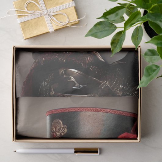 Flamboyante Steampunk Stijl Alligator Decoupage Tissuepapier (Geschenk)