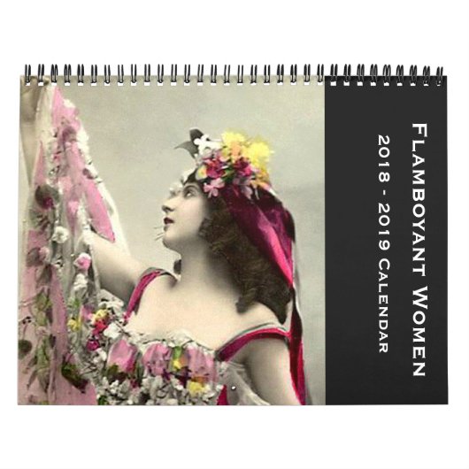 Flamboyante vrouwen 12 maanden Begin september 201 Kalender (Hoes)