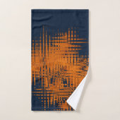 Flame.Abstract oranje patroon. Bad Handdoek (Handdoek)