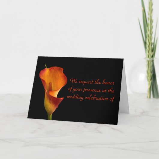 Flame Calla Lily (Voorkant)