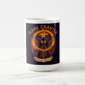 Flame Chanter Gothic Fantasy T-Shirt Koffiemok (Center)