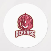 Flame Emblem Gaming Logo Pro Gameteam Logo Labels (Design 2)