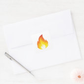 Flame Emoji Sticker (Envelop)